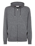 Brunello Cucinelli zip-up cashmere hoodie