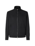 Zegna black microfiber Motorin 100cc blouson