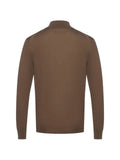 Zegna half-zip high-neck sweater