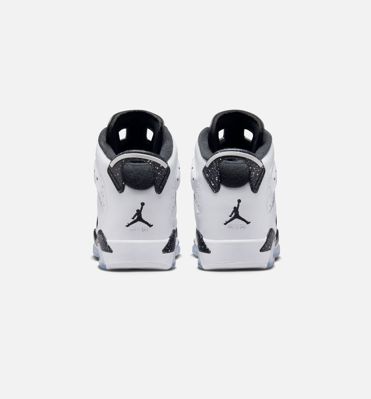 Air Jordan 6 Retro Black and White Grade School Sneakers