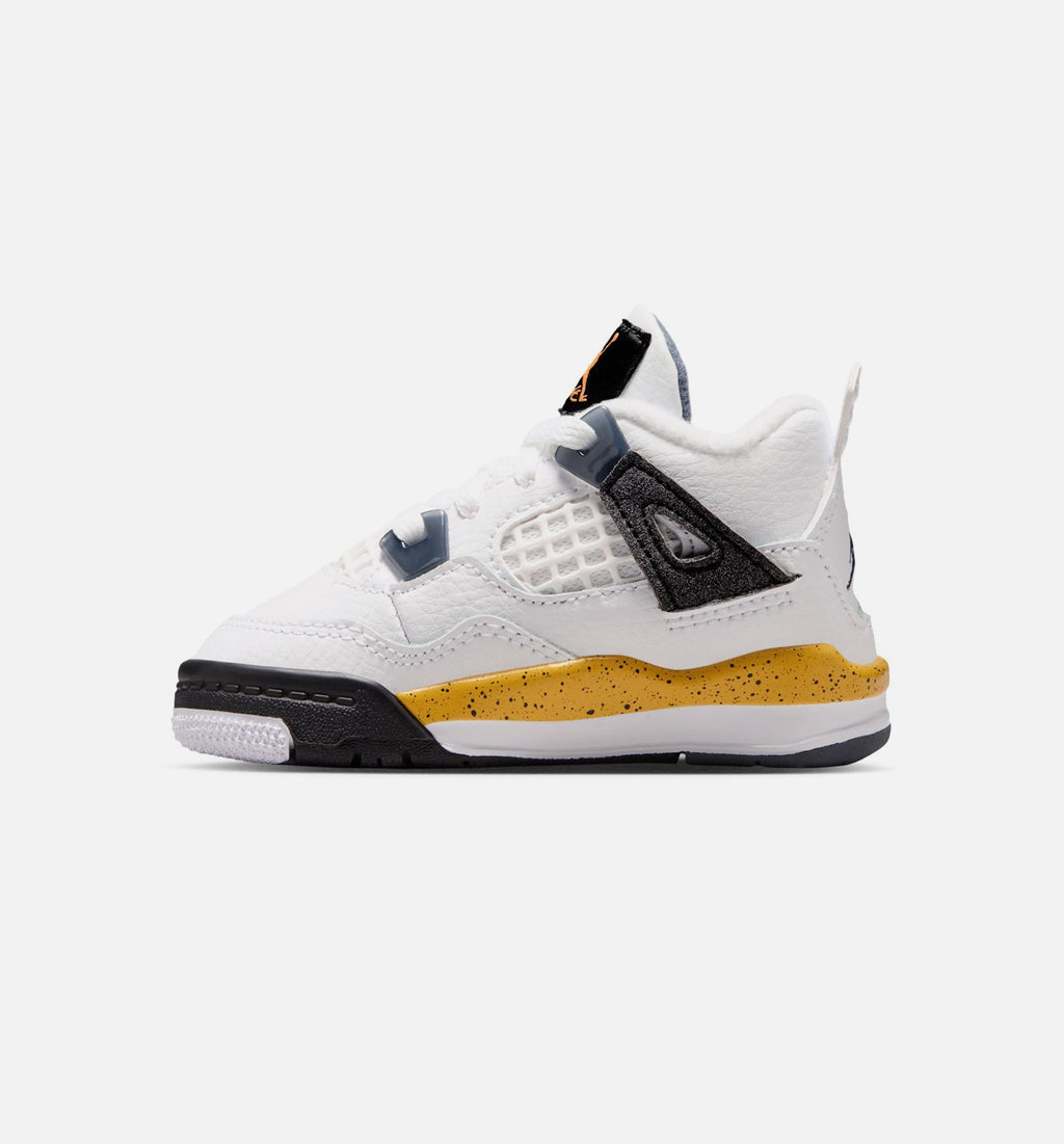 Air Jordan 4 Retro Rare Air Tour Yellow Infant & Toddler Sneakers