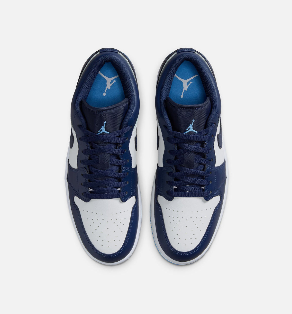 Air Jordan 1 Low Men's Sneakers - Midnight Navy / University Blue