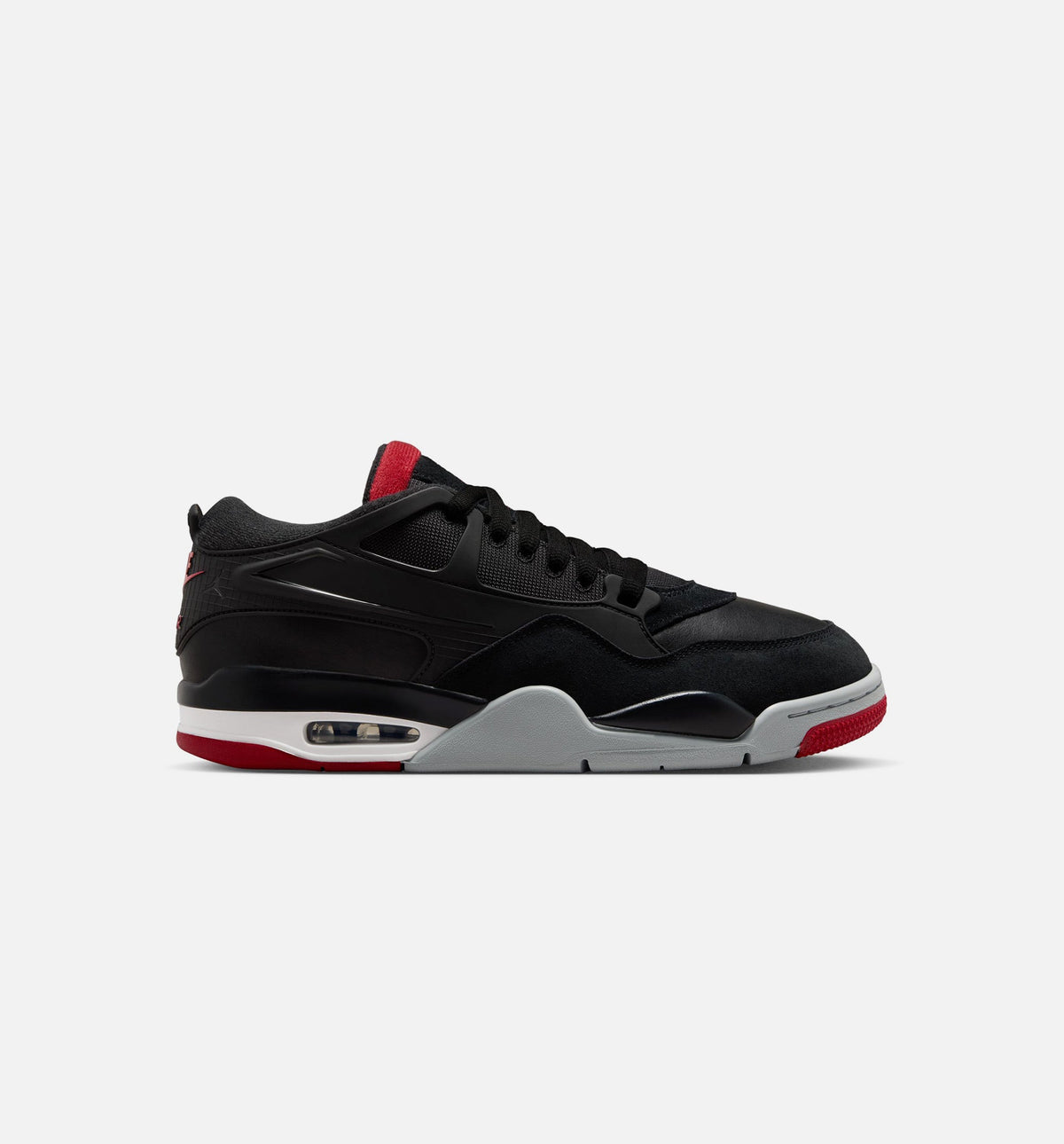 Air Jordan 4 RM Men's Sneakers - Black / Wolf Grey
