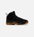 Air Jordan 9 Retro Men's Lifestyle Boots - Black & Gum Light Brown