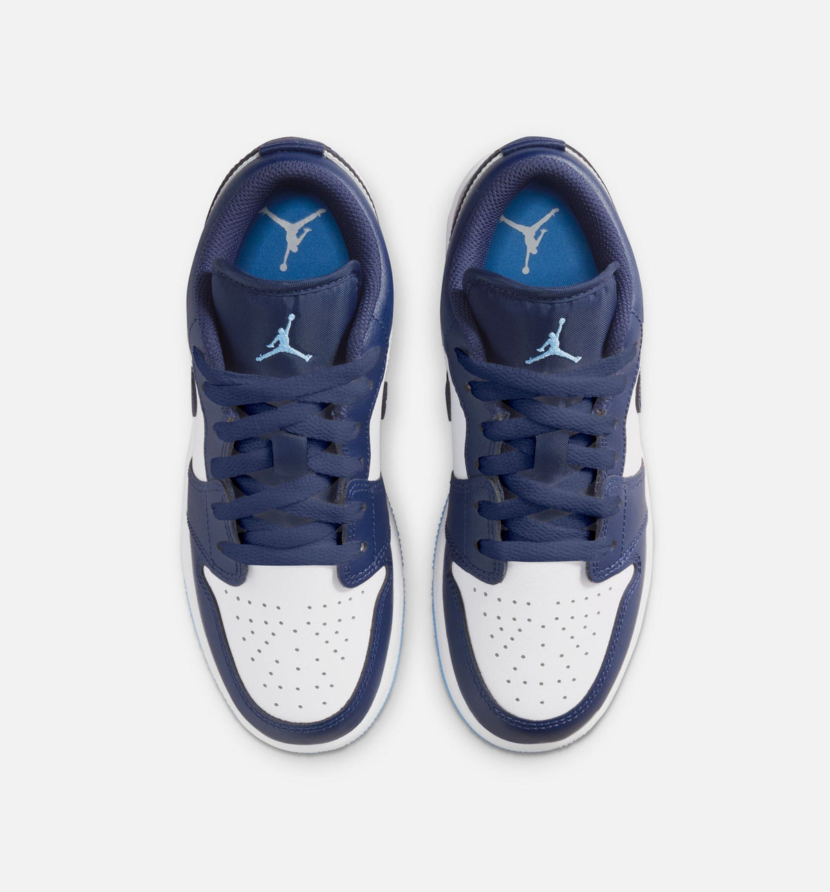 Air Jordan 1 Low Grade School Sneakers - Midnight Navy