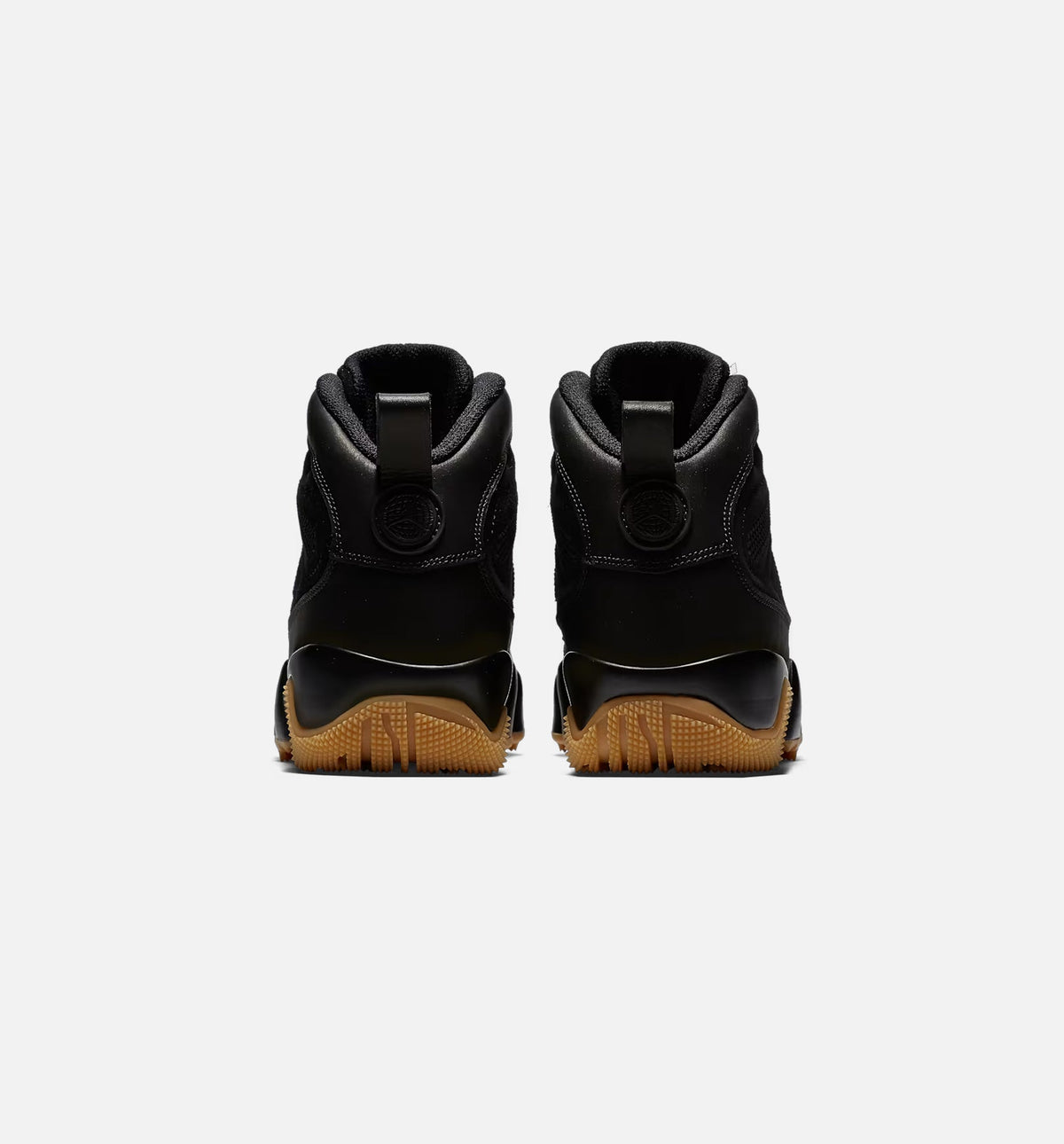 Air Jordan 9 Retro Men's Lifestyle Boots - Black & Gum Light Brown