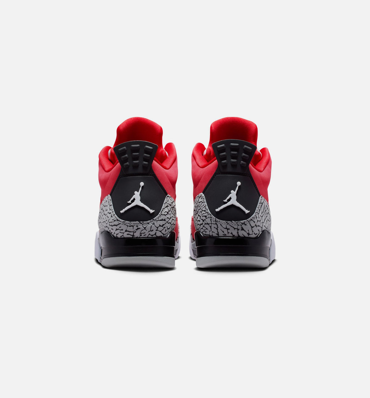 Son of Mars Low Men's Sneakers - Fire Red, Black, Grey & Mist White