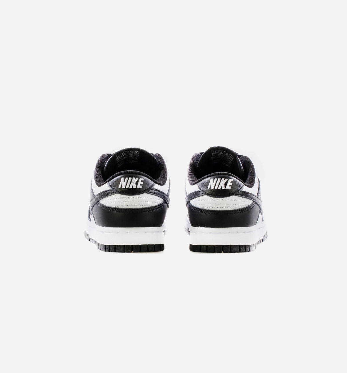 Dunk Low Men's Sneakers - Black & White