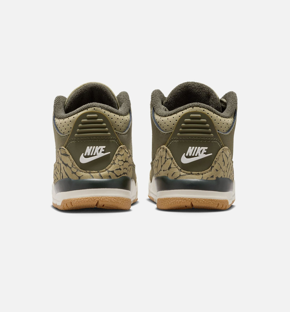 Air Jordan 3 Retro Medium Olive Infant & Toddler Sneakers