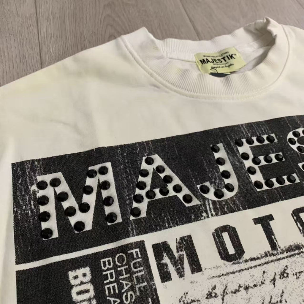 MAJESTIK Motor Club Graphic T-Shirt