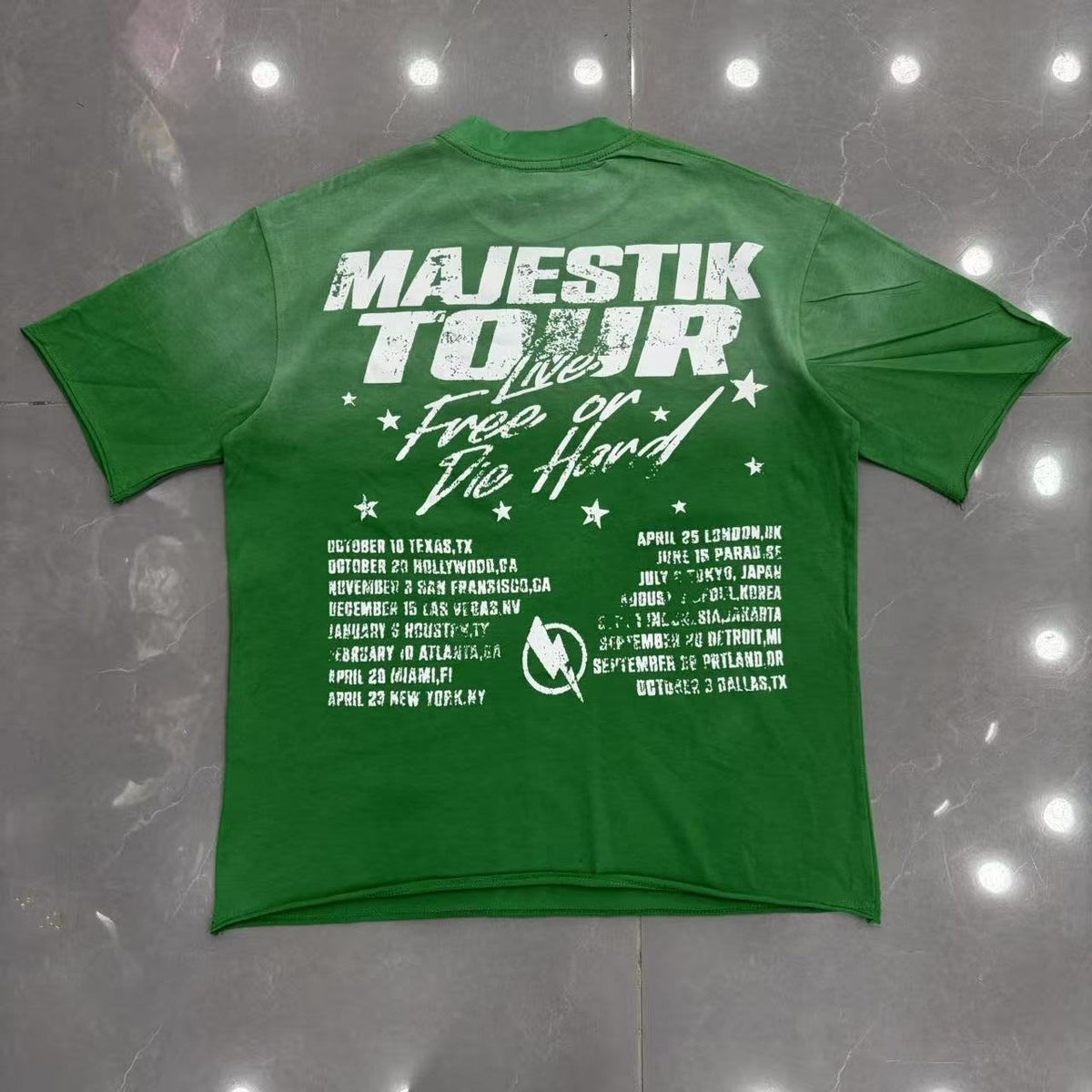 MAJESTIK Tour Graphic Short-Sleeve T-Shirt
