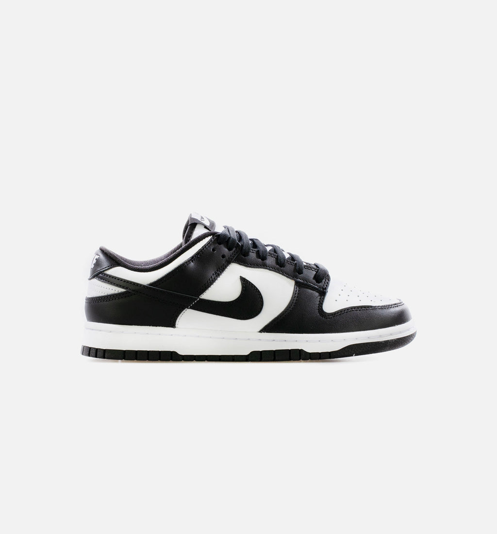 Dunk Low Men's Sneakers - Black & White