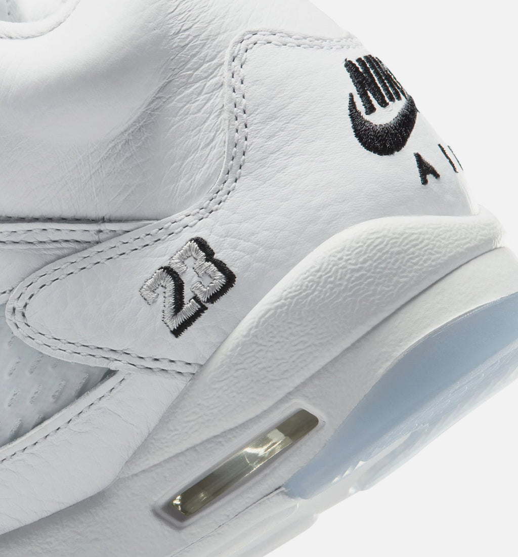 Air Jordan 5 Retro OG White Metallic Grade School Sneakers