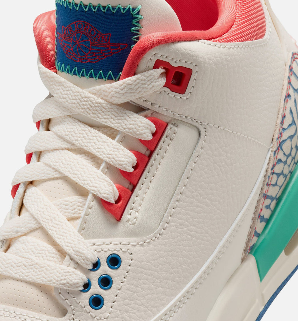 Air Jordan 3 Retro Play Your Way Grade School Sneakers