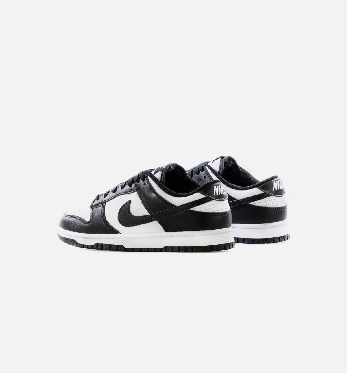 Dunk Low Men's Sneakers - Black & White