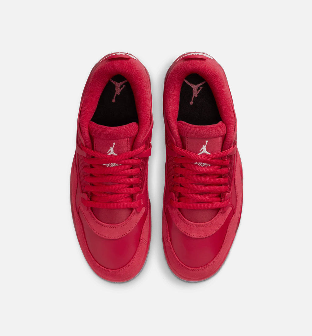 Air Jordan 4 RM Men's Sneakers - Varsity Red / Blue Tint